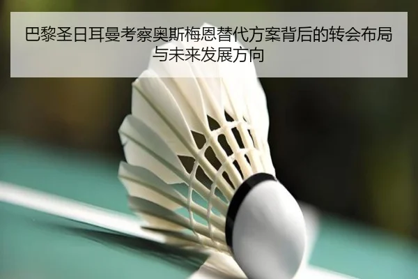 巴黎圣日耳曼考察奥斯梅恩替代方案背后的转会布局与未来发展方向
